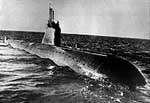The first nuclear-powered submarine 627 "Leninskiy Komsomol"